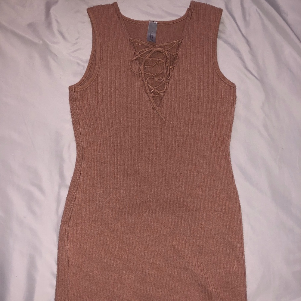 Front-Tie Bodycon